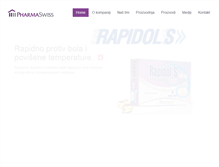 Tablet Screenshot of pharmaswiss.rs